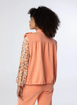 Koraalkleurig Gilet-Norah Best