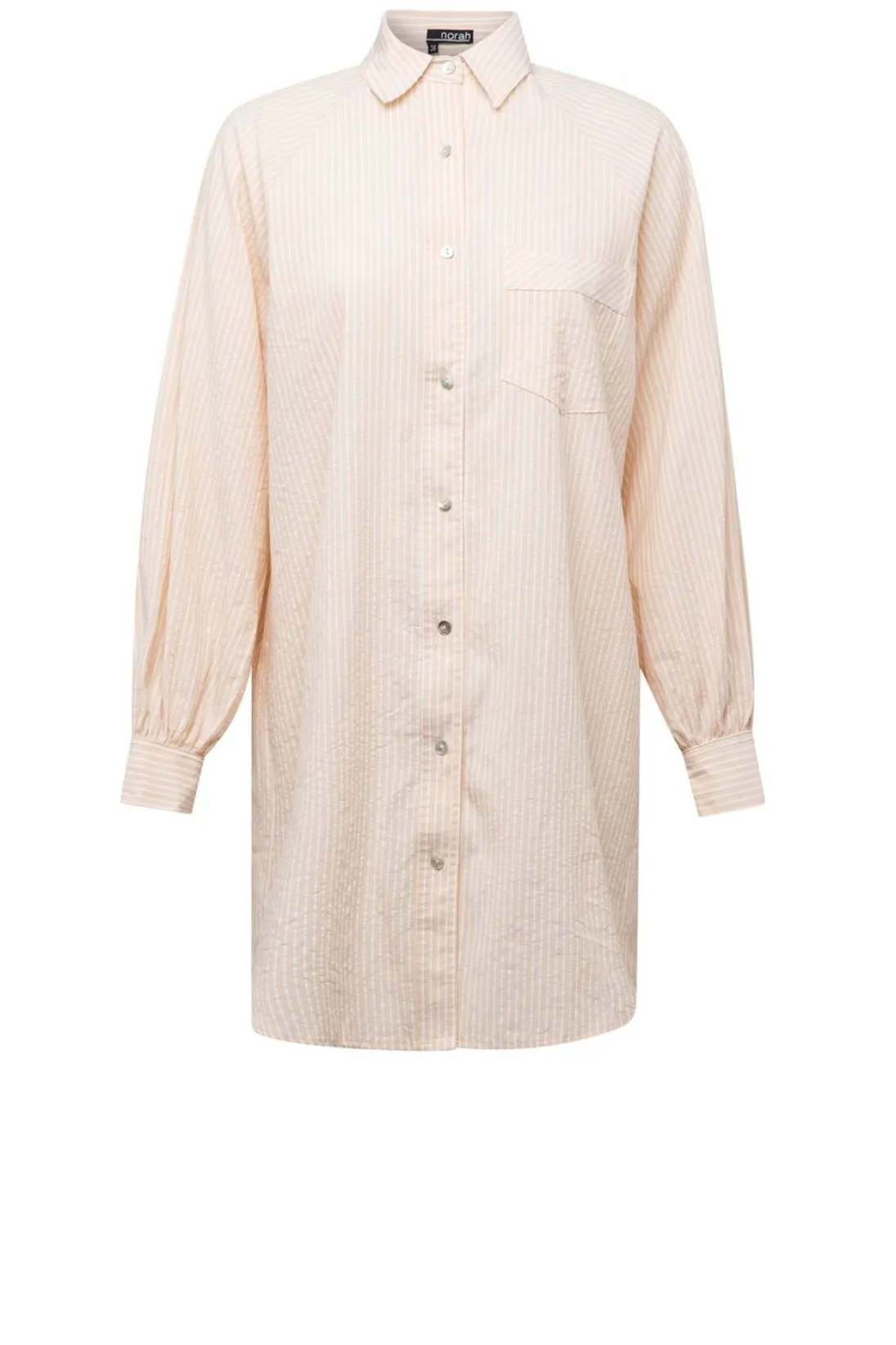 Lange Blouse Met Pofmouwen-Norah Hot