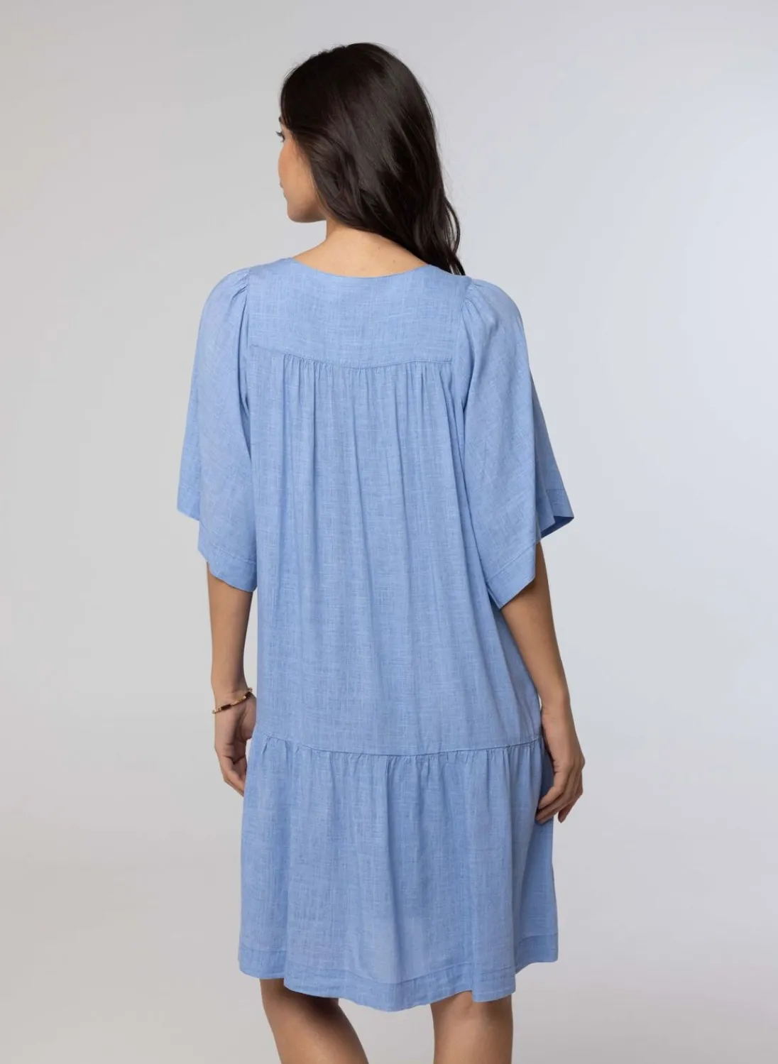 Licht E Midi Jurk-Norah Best