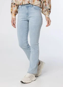 Licht E Rechte Denim Jeans-Norah Hot