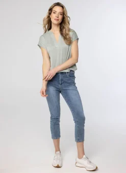 Lichtgroen Shirt-Norah Hot