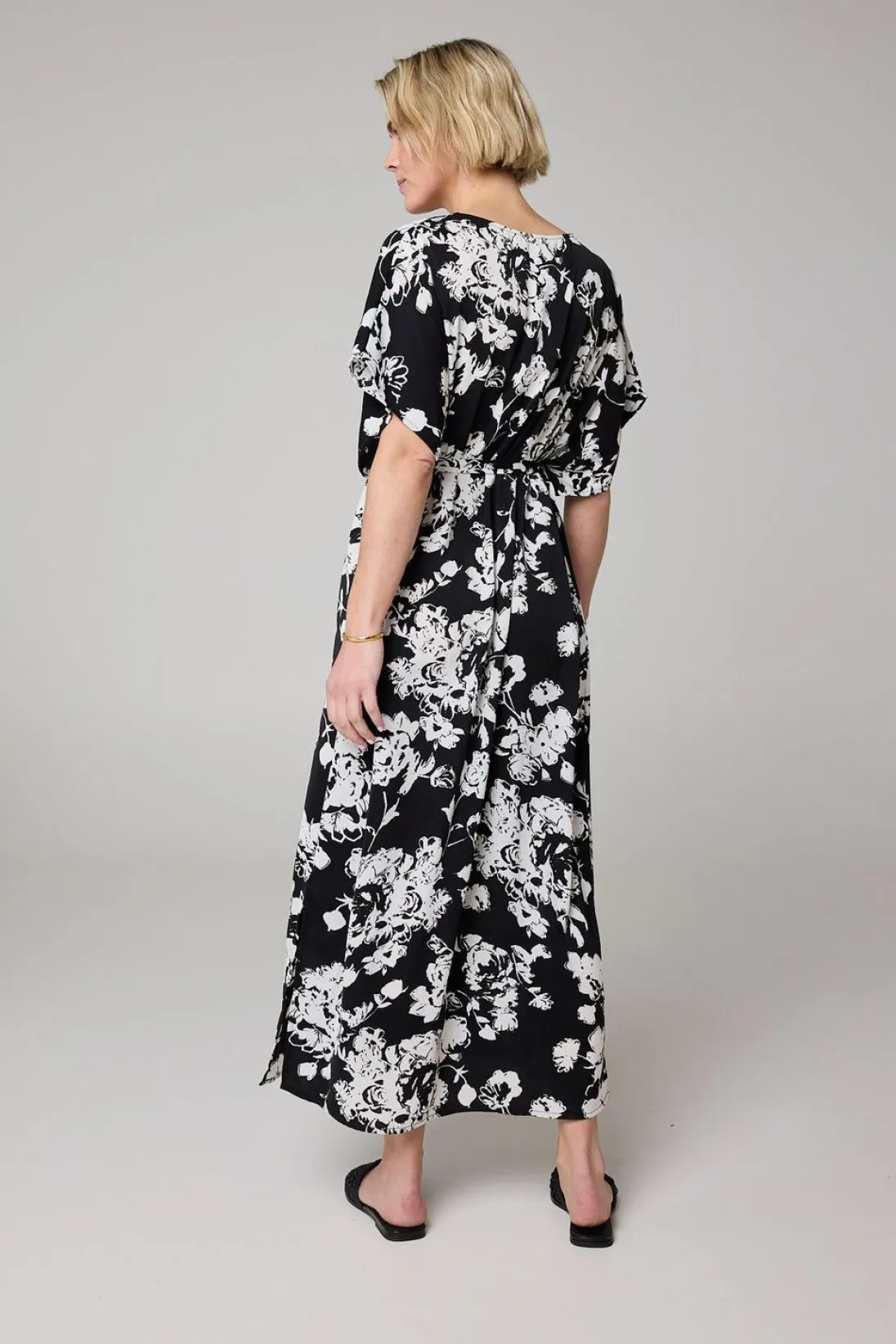 Maxi Jurk Botanisch-Norah New