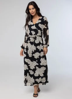 Maxi Jurk Met Bloemenprint-Norah New