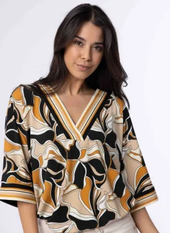 Meerkleurige Blouse-Norah Online