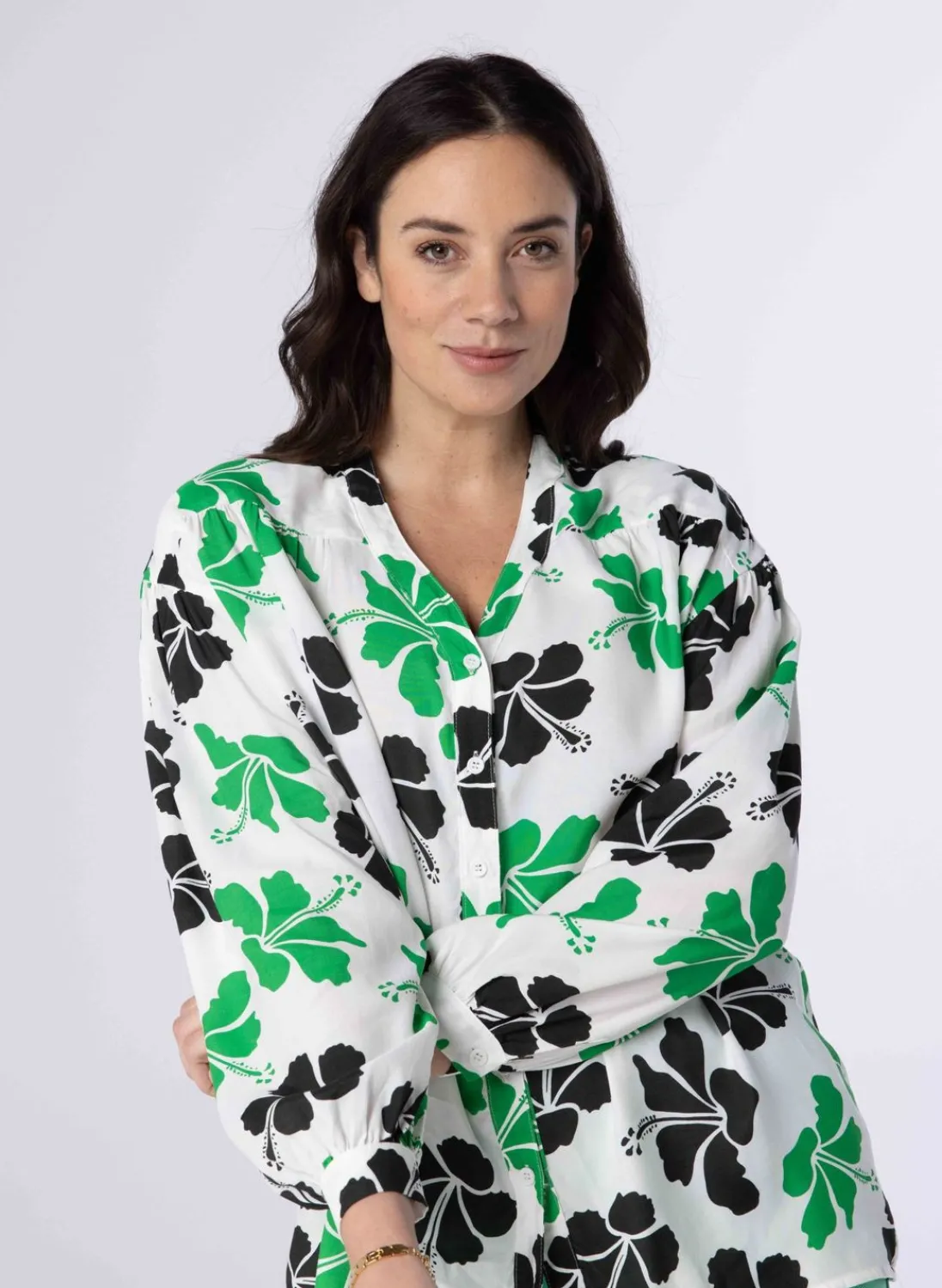 Meerkleurige Blouse-Norah Hot