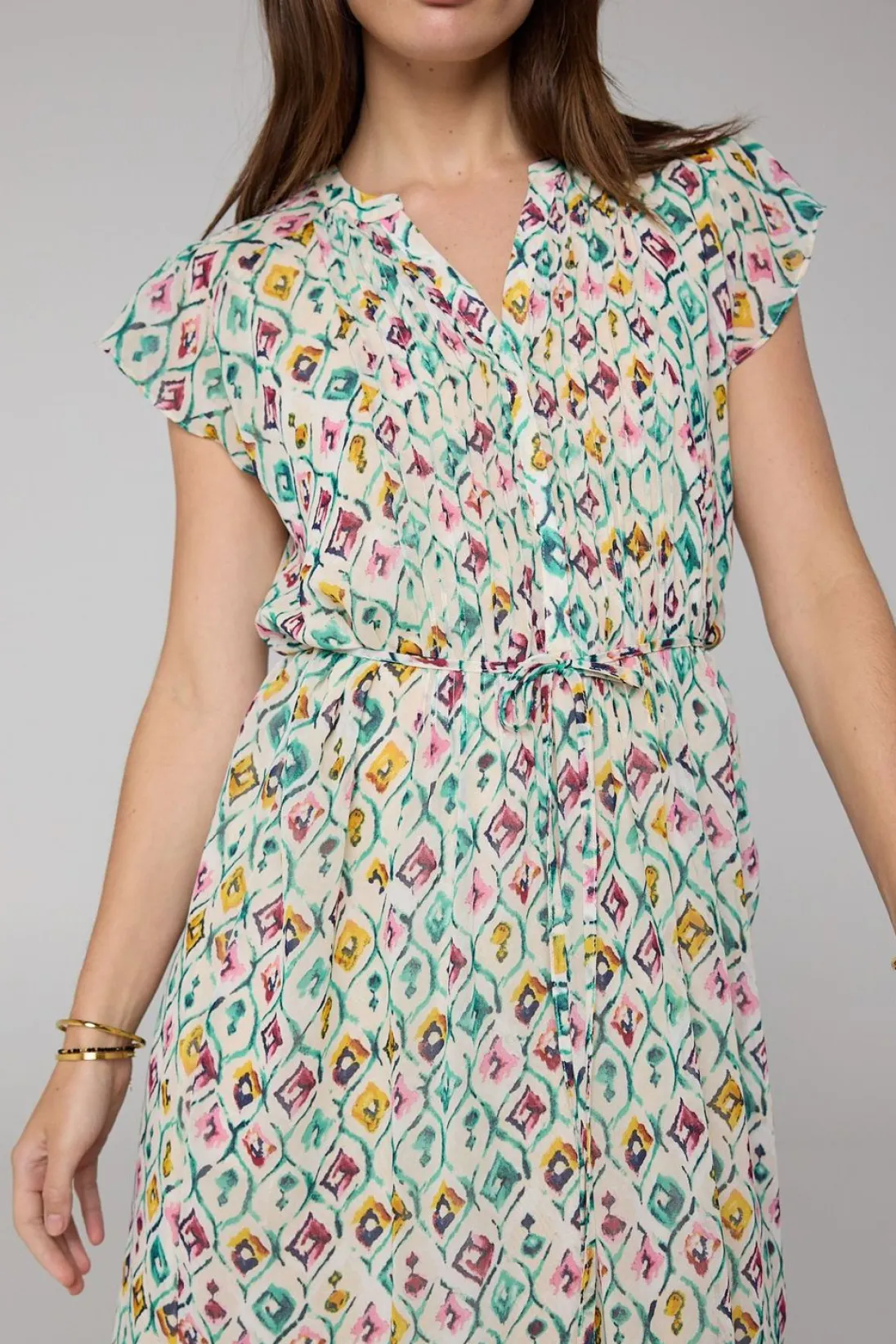 Midi Jurk Aztec-Norah Sale