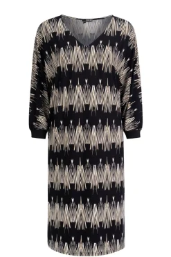 Midi Jurk Beige-Norah Clearance