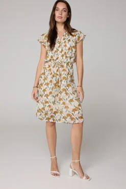 Midi Jurk Botanisch-Norah Discount