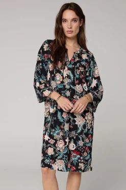 Midi Jurk Botanisch-Norah Outlet