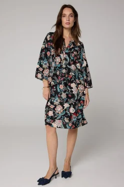 Midi Jurk Botanisch-Norah Outlet