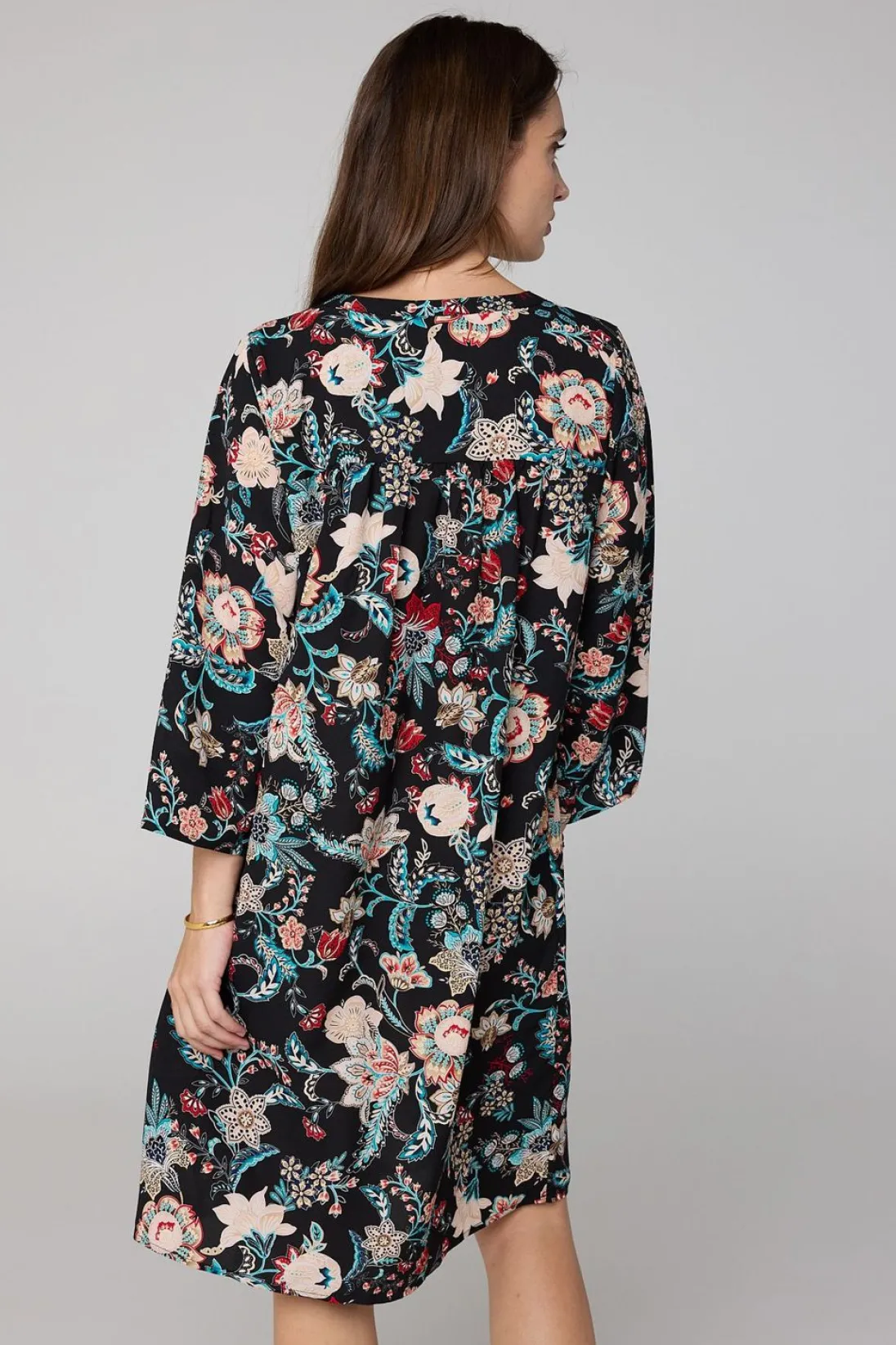 Midi Jurk Botanisch-Norah Outlet