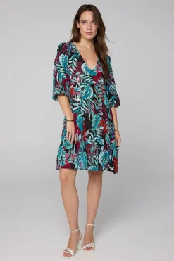 Midi Jurk Meerkleurig-Norah Discount