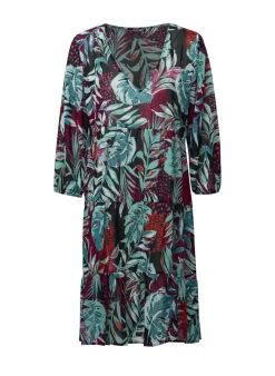 Midi Jurk Meerkleurig-Norah Discount