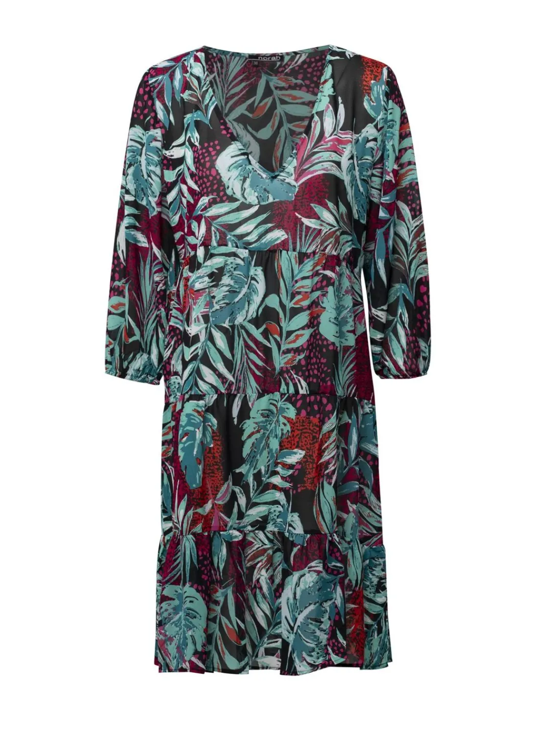 Midi Jurk Meerkleurig-Norah Discount