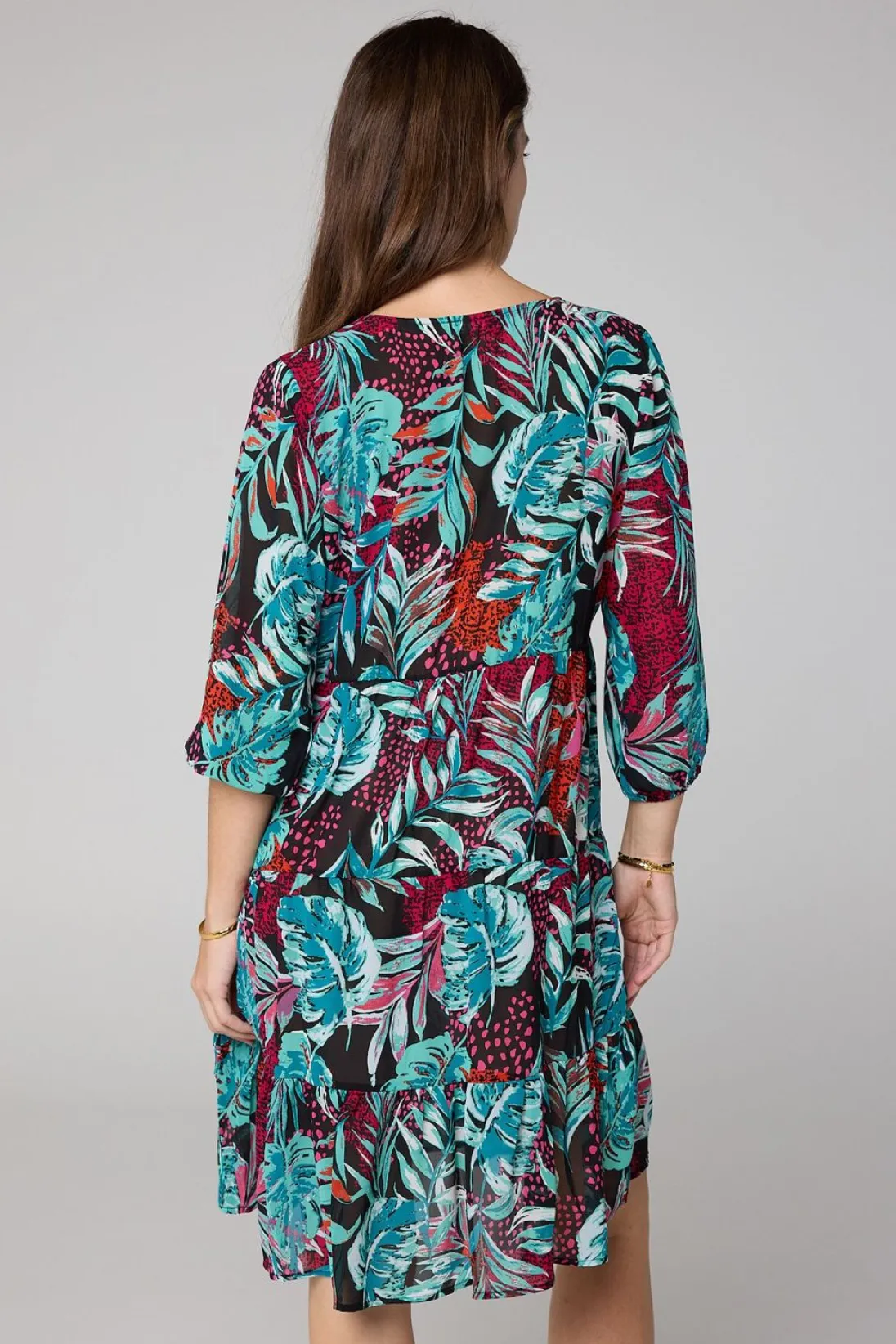 Midi Jurk Meerkleurig-Norah Discount