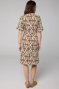 Midi Overslagjurk-Norah