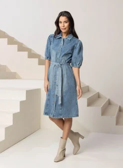 Midi Spijkerjurk-Norah Sale