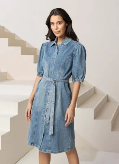 Midi Spijkerjurk-Norah Sale