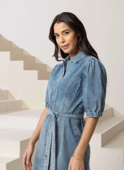 Midi Spijkerjurk-Norah Sale