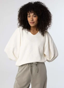 Off White Trui Botanisch-Norah