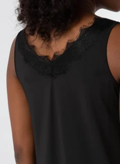 Onderjurk Middellang Kant-Norah Hot