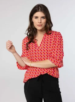 /Oranje Blouse-Norah Outlet