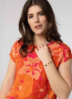 Oranje Shirt-Norah