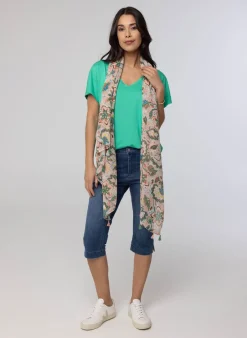 Pastelkleurige Sjaal-Norah Hot