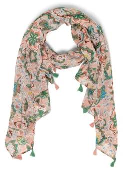 Pastelkleurige Sjaal-Norah Hot