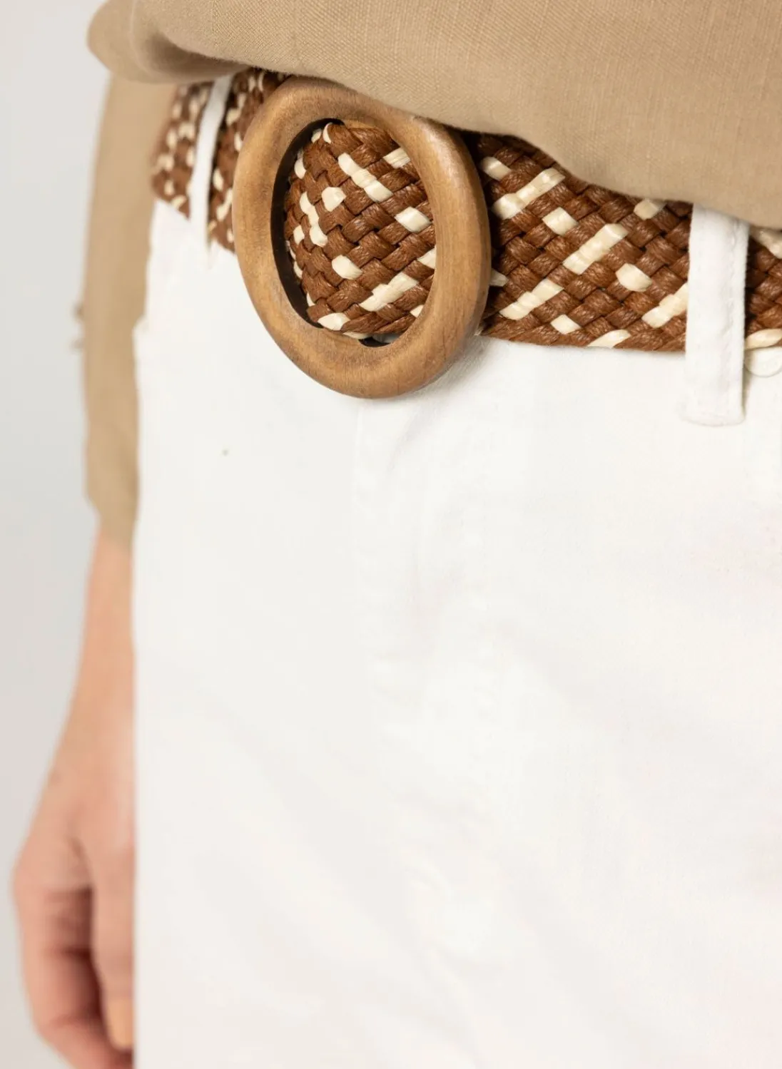 Riem Met Houten Sluiting-Norah Outlet