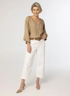 Riem Met Houten Sluiting-Norah Outlet