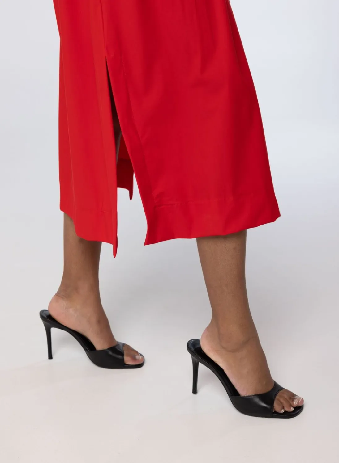 Rode Maxi Jurk-Norah Online