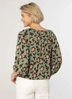 Shirt Met Botanische Print-Norah New