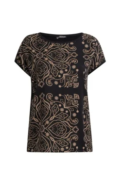 Shirt Met Gouden Print-Norah Online