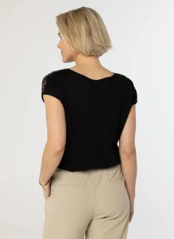 Shirt Met Gouden Print-Norah Online