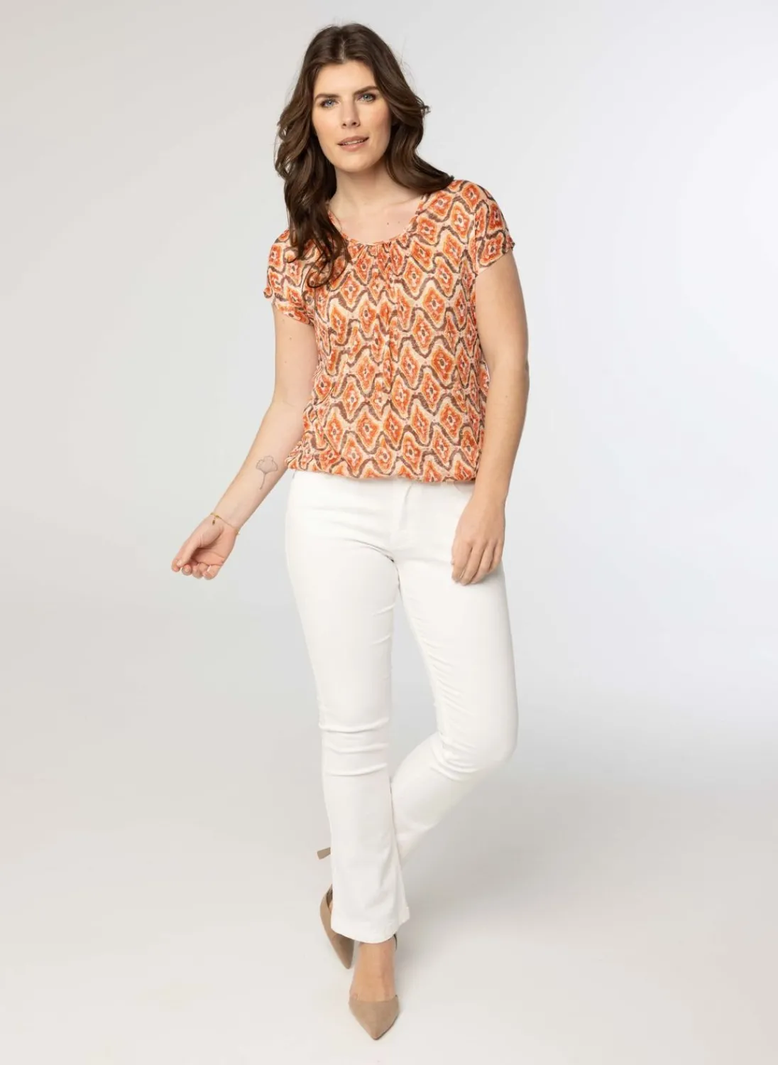 Shirt Met Grafische Print-Norah Online