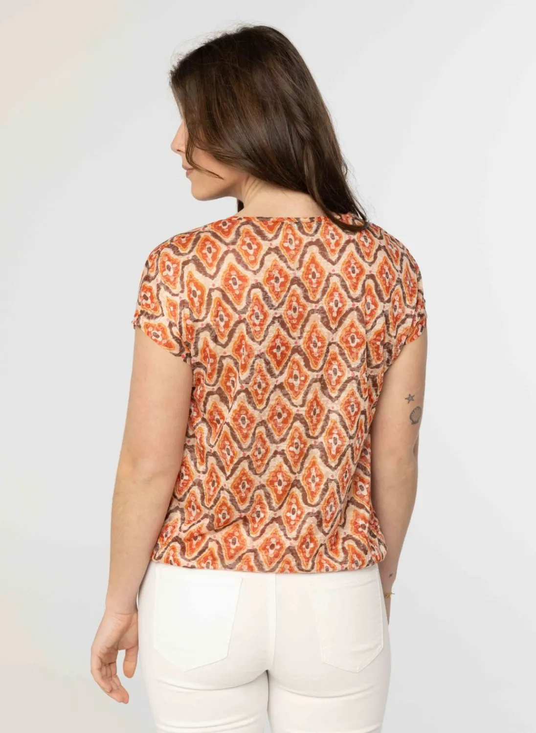 Shirt Met Grafische Print-Norah Online