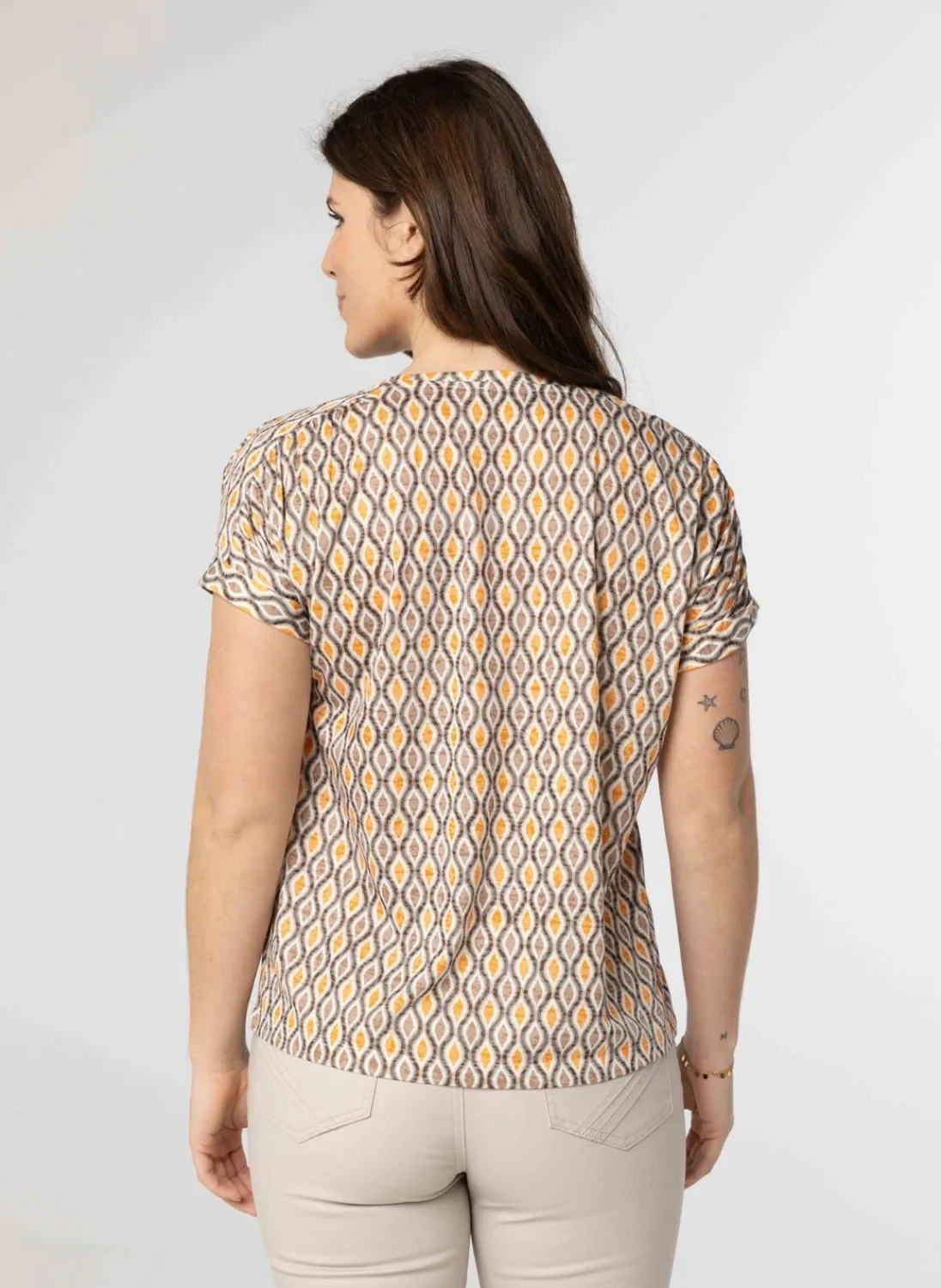 Shirt Met Grafische Print-Norah Outlet