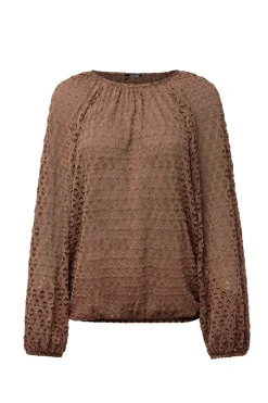 Shirt Met Open Print-Norah Best