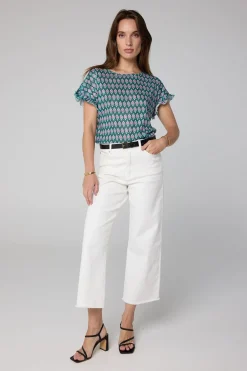 Shirt Met Ruches-Norah Sale