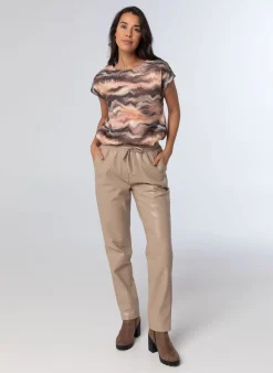 Shirt Zwart Multi-Norah Sale