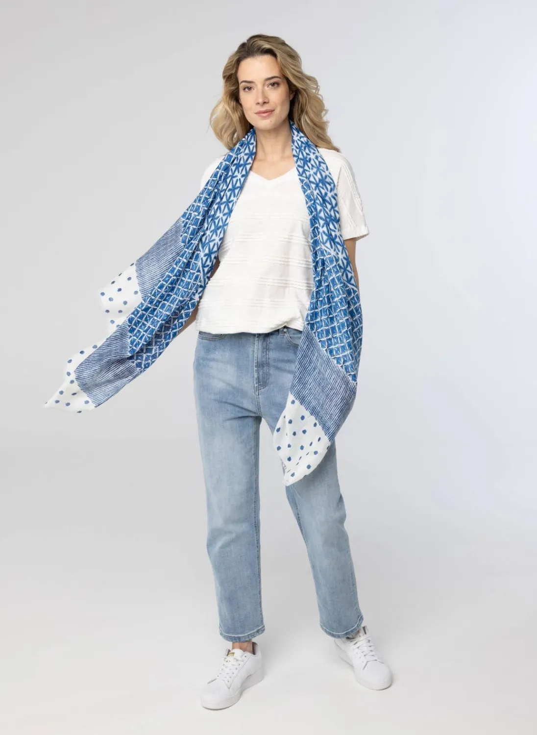 Sjaal Ecru-Norah Sale