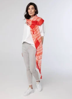 Sjaal Wit-Norah Discount