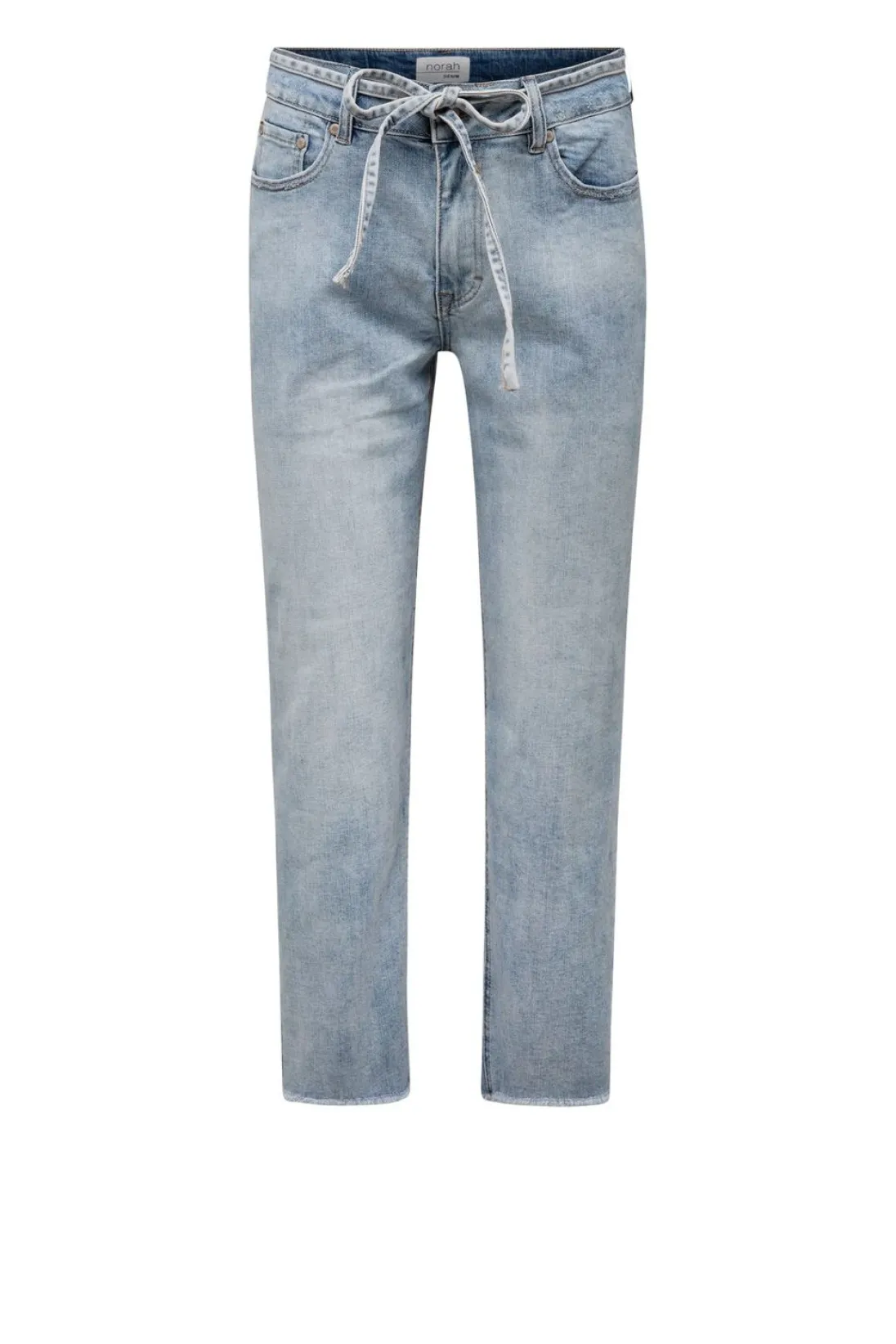 Spijkerbroek Met Strik-Norah Sale