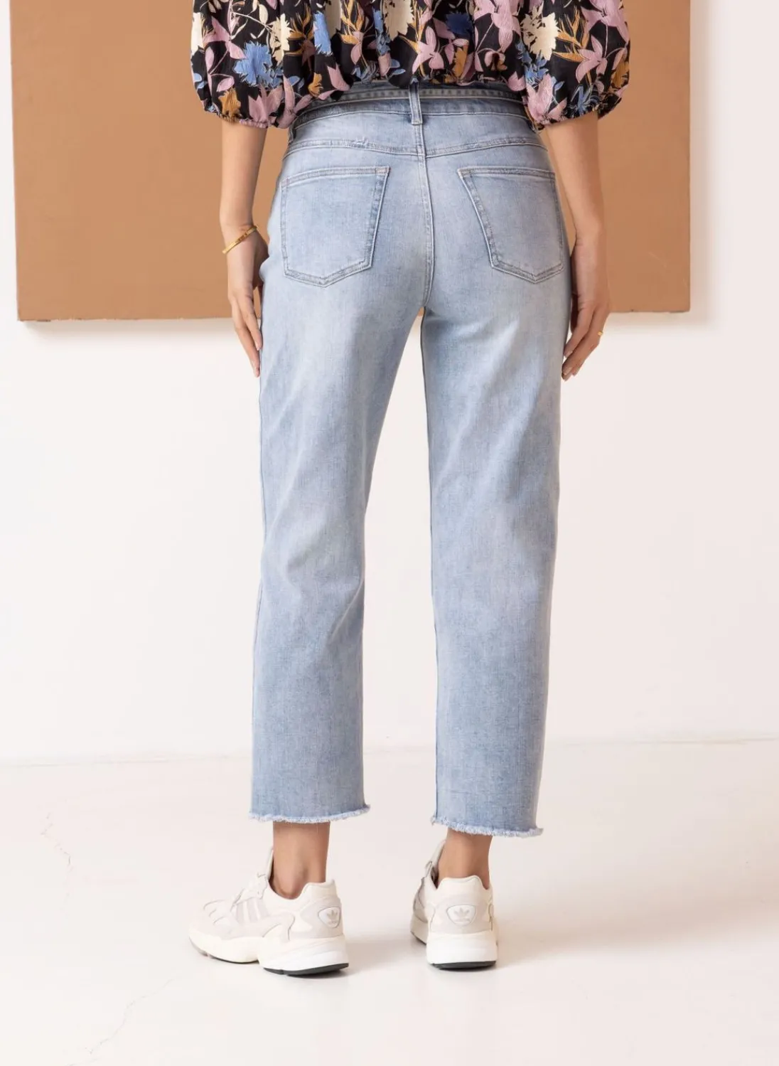 Spijkerbroek Met Strik-Norah Sale