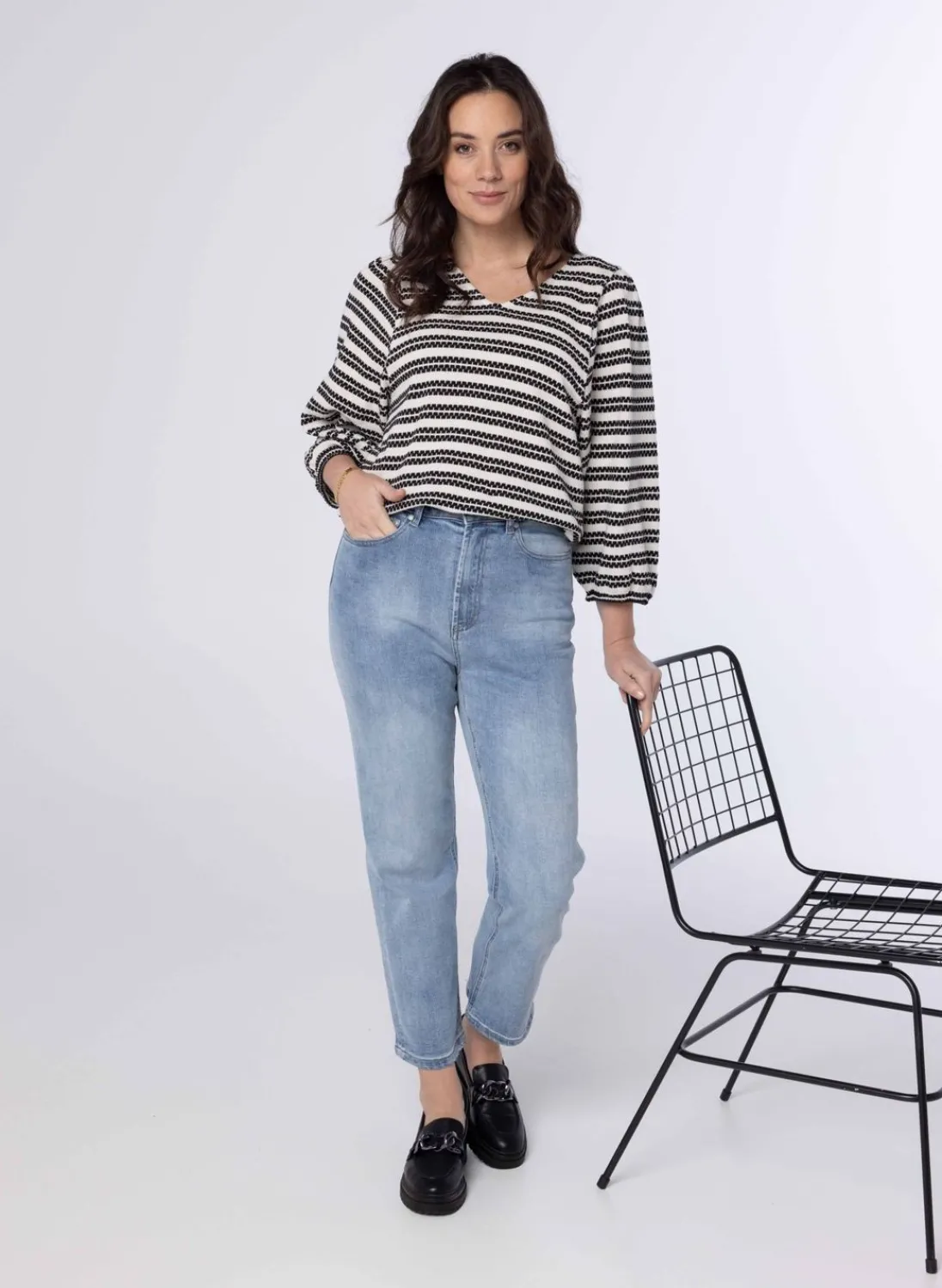 Te Trui Met Strepen-Norah Hot