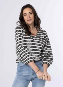 Te Trui Met Strepen-Norah Hot