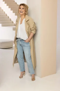 Trenchcoat Met Ceintuur-Norah Online