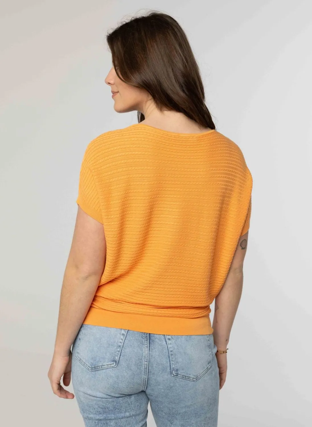 Trui Abrikoos-Norah Outlet