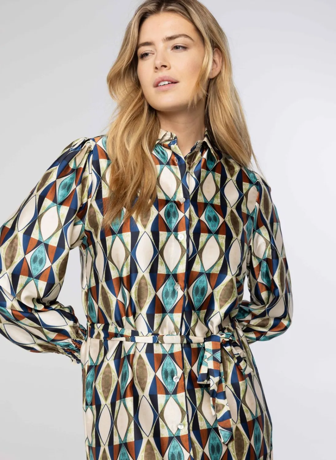 Tuniek Met Gesmokte Mouwen-Norah New